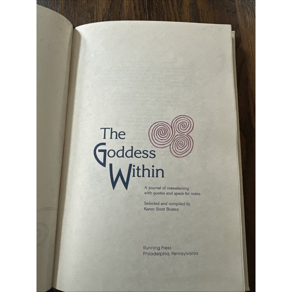 The Goddess Within A Journal Of Reawakening Running Press - Picture 3 of 8